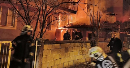 ODUNLUK YANGINI KORKUTTU