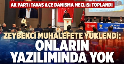 ZEYBEKCİ MUHALEFETE YÜKLENDİ: ONLARIN YAZILIMINDA YOK