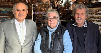 ÖZEL’DEN USTALARA ZİYARET