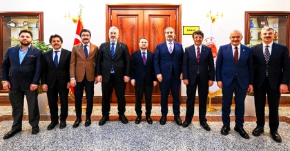 ÖZKAN’DAN YENİ BAKANLARA ZİYARET