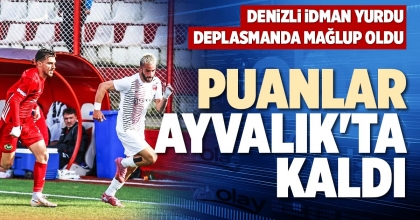PUANLAR AYVALIK'TA KALDI