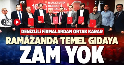 RAMAZANDA TEMEL GIDAYA ZAM YOK