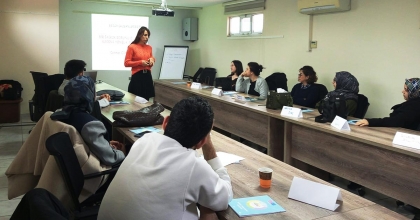 SAĞLIKÇILARA “KADINA YÖNELİK ŞİDDETLE MÜCADELE” EĞİTİMİ
