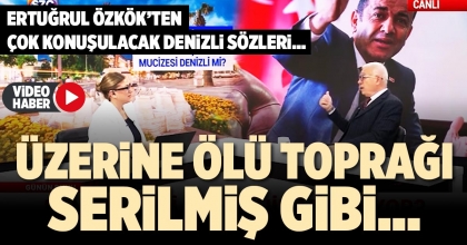 ÜZERİNE ÖLÜ TOPRAĞI SERİLMİŞ GİBİ…