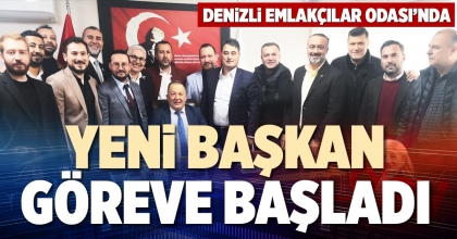 YENİ BAŞKAN GÖREVE BAŞLADI
