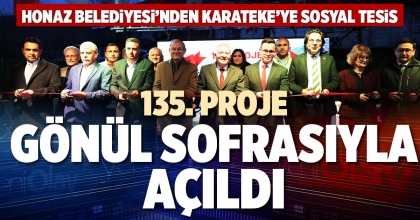 135. PROJE GÖNÜL SOFRASIYLA AÇILDI