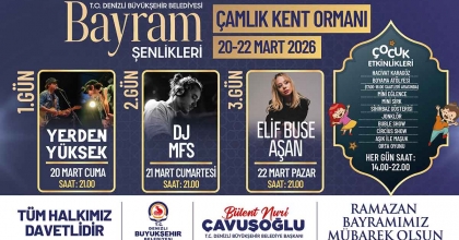 DENİZLİ BÜYÜKŞEHİR BELEDİYESİ RAMAZAN ŞENLİKLERİ İLAN
