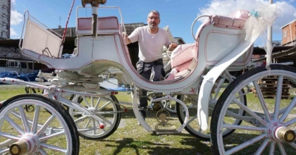 FAYTONCULUK ZANAATI USTA YETİŞMEMESİ NEDENİYLE YOK OLUYOR
