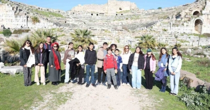 DİDİM ÇOCUK MECLİSİ’NDEN MİLETOS’TA MATEMATİK YOLCULUĞU
