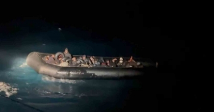 SAHİL GÜVENLİKTEN KAÇAMADILAR: 35 GÖÇMEN YAKALANDI
