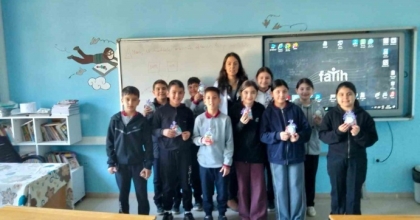 OKULDA BAYRAM GELENEĞİ YAŞATILDI