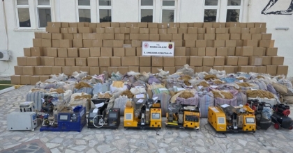 TURGUTLU’DA KAÇAK TÜTÜN OPERASYONU: 5 TUTUKLAMA
