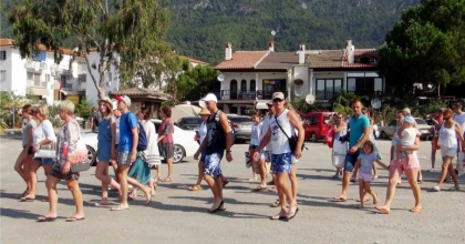 MUĞLA’YA 2 AYDA 27 BİN 431 TURİST GİRİŞ YAPTI