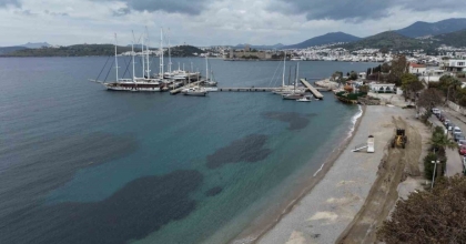 BODRUM BELEDİYESİ PLAJLARI YAZA HAZIRLIYOR
