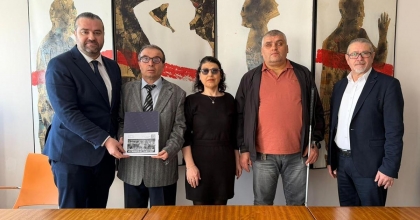 ALTI NOKTA KÖRLER DERNEĞİ’NDEN GAZETECİLER CEMİYETİ’NE ZİYARET