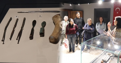 ANTİK TIP ALETLERİ SERGİSİ YOĞUN İLGİ GÖRDÜ
