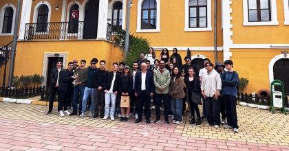 BAŞKAN ORPAK GENÇ TURİZMCİLERLE BULUŞTU