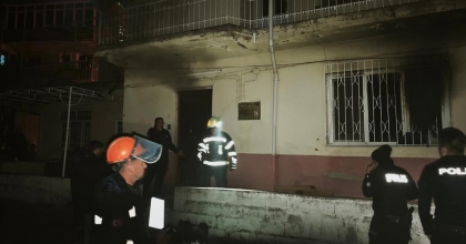 BOŞ EVİ YAKTIĞI İDDİA EDİLEN ŞÜPHELİ TUTUKLANDI