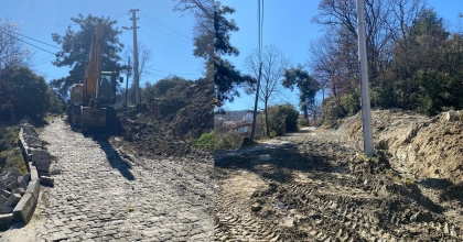 BULDAN’DA HASTANE YOLU YENİLENİYOR