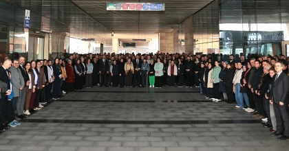 ÇAVUŞOĞLU PERSONELİYLE BAYRAMLAŞTI