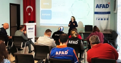 DENİZLİ AFAD’DAN PERSONELE TAMP EĞİTİMİ