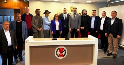 DENİZLİ MİLLETVEKİLLERİNDEN GAZETECİLER CEMİYETİ’NE ZİYARET