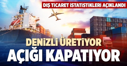 DENİZLİ ÜRETİYOR AÇIĞI KAPATIYOR