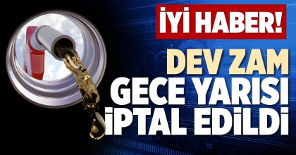 DEV ZAM GECE YARISI İPTAL EDİLDİ