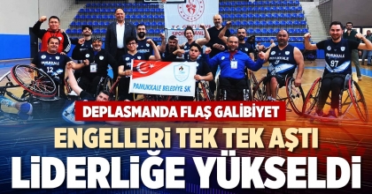 ENGELLERİ TEK TEK AŞTI LİDERLİĞE YÜKSELDİ