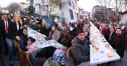 GÖNÜL SOFRASI AKKONAK MAHALLESİ’NDE KURULDU