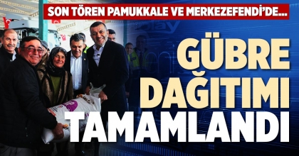 GÜBRE DAĞITIMI TAMAMLANDI
