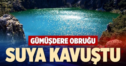 GÜMÜŞDERE OBRUĞU SUYA KAVUŞTU