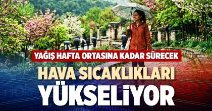 HAVA SICAKLIKLARI YÜKSELİYOR