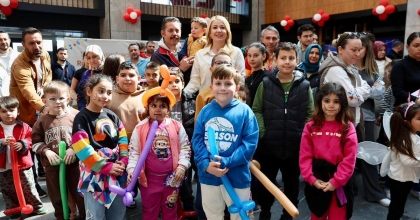 İKİ GÜNLÜK ETKİNLİKTE ÇOCUKLAR DOYASIYA EĞLENDİ