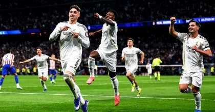 MADRİD DERBİSİNDE BEŞ GOL