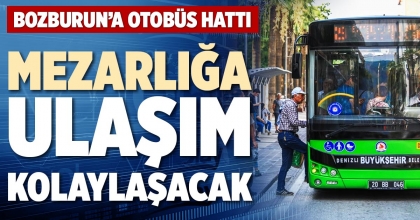 MEZARLIĞA ULAŞIM KOLAYLAŞACAK