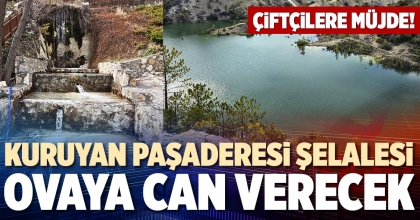 KURUYAN PAŞADERESİ ŞELALESİ OVAYA CAN VERECEK