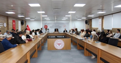 ÖZTÜRK, AMBULANS SERVİSİ SORUMLULARIYLA BULUŞTU