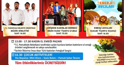 PAMUKKALE BELEDİYESİ’NDEN 8 MART’A ÖZEL KADINLAR GÜNÜ ETKİNLİĞİ