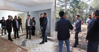 TATIK SAHAYA İNDİ PROJELERİ DENETLEDİ