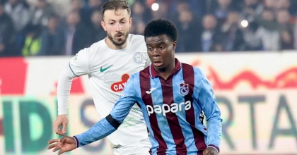 TRABZONSPOR RİZE'Yİ DEVİRDİ 