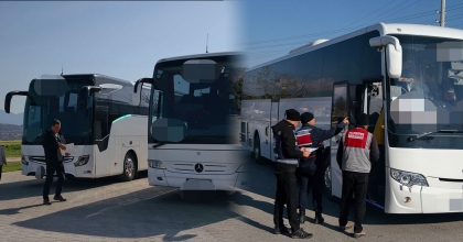 TUR OTOBÜSLERİ DENETLENDİ, ACENTELERE CEZA KESİLDİ!