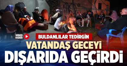 VATANDAŞ GECEYİ DIŞARIDA GEÇİRDİ