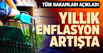 YILLIK ENFLASYON ARTIŞTA