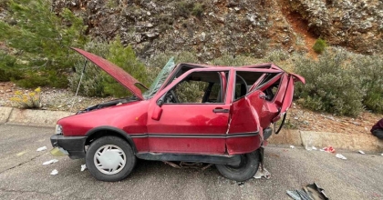 KAZADA KAĞIT GİBİ EZİLDİ