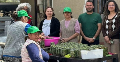 ÇAĞLA TURŞUSUNDAN KADIN ÜRETİCİLERE EKONOMİK KATKI