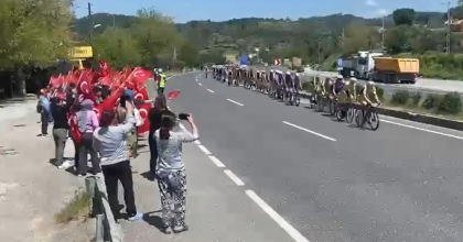 CUMHURBAŞKANLIĞI 61. TÜRKİYE BİSİKLET TURU YATAĞAN’DAN GEÇTİ
