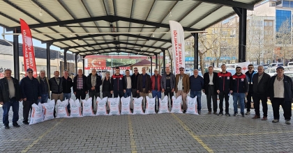 3 İLÇEDE DAHA NOHUT TOHUMU DAĞITIMI