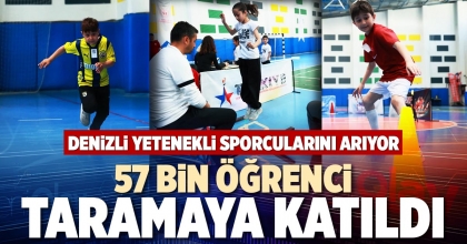 57 BİN ÖĞRENCİ TARAMAYA KATILDI