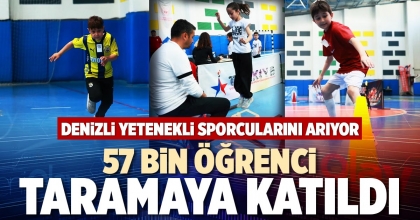 57 BİN ÖĞRENCİ TARAMAYA KATILDI
